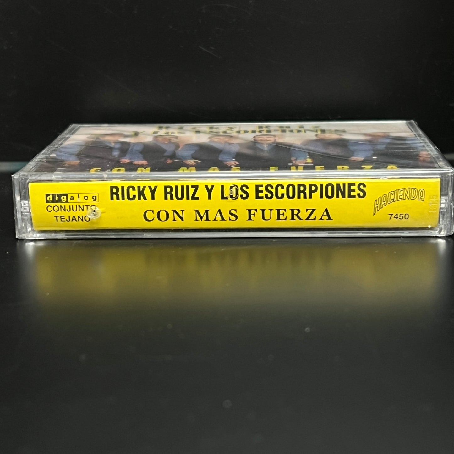 Ricky Ruiz y Los Escorpiones - Con Mas Fuerza (Cassette) (Sealed)