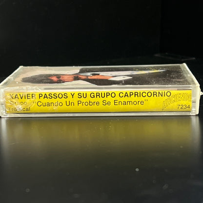 Xavier Passos Y Su Grupo Capricornio - Cuando Un Pobre Se Enamore (Casssette) Sealed