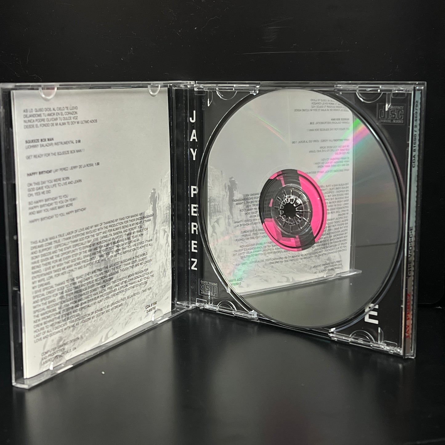 *Open*: Jay Perez - The Voice (CD)