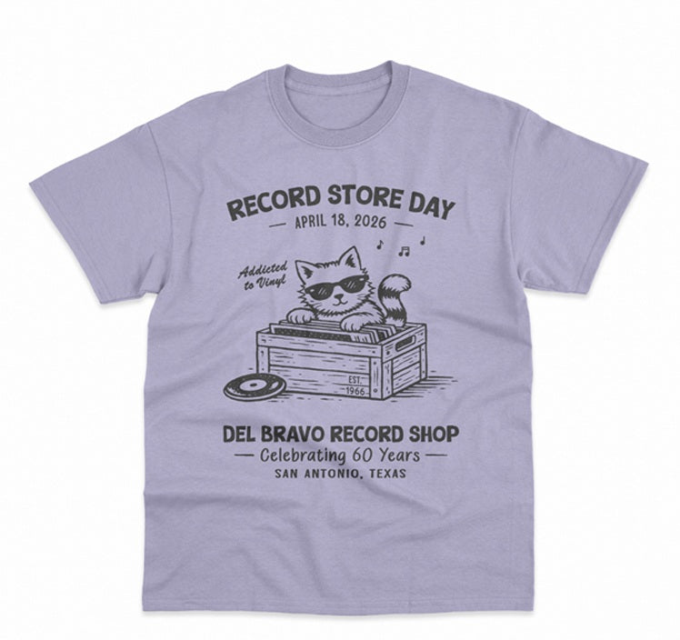 RSD 2026 Addicted To Vinyl (Lavender) T-Shirt DLB