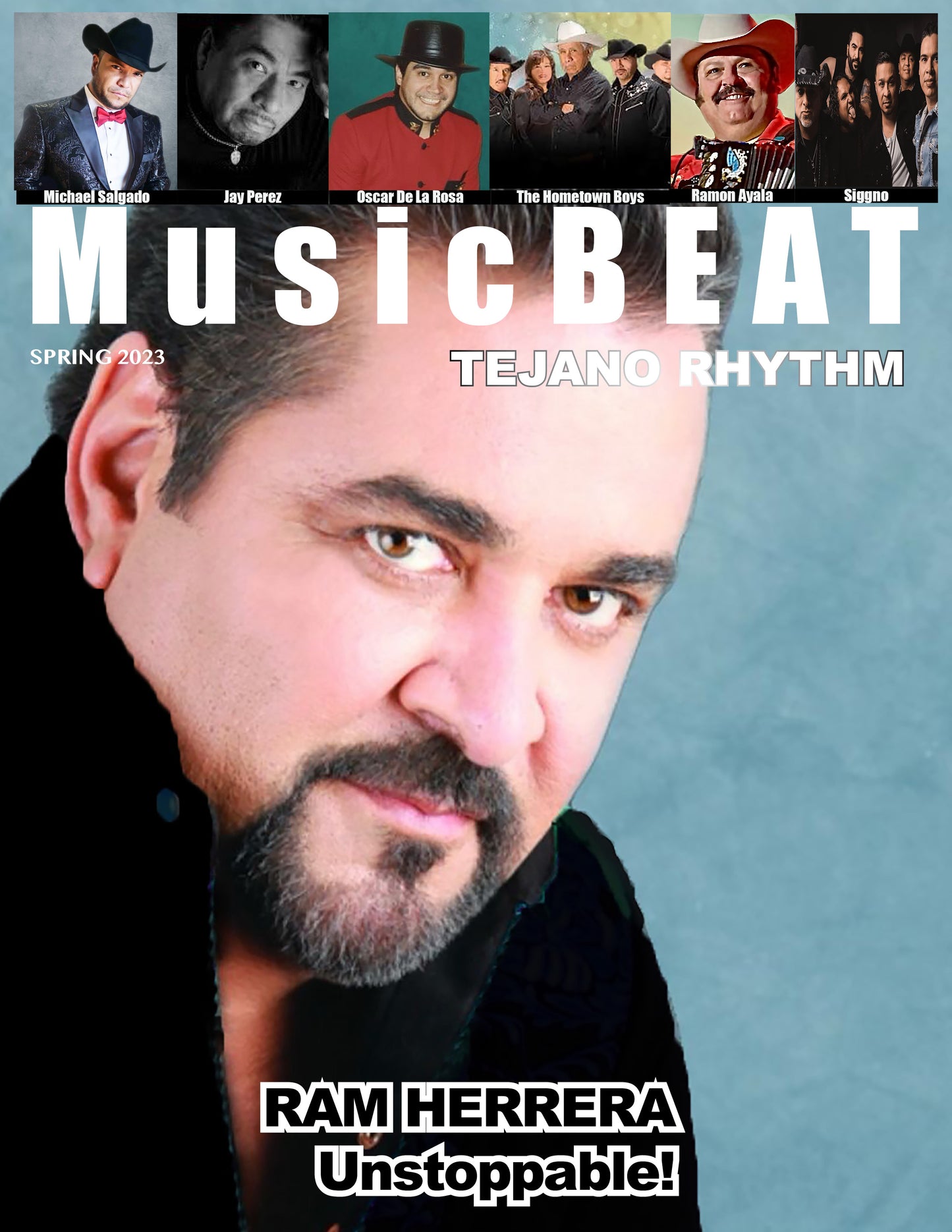 Revista Music Beat Tejano Rhythm: Edición Ram Herrera 2023