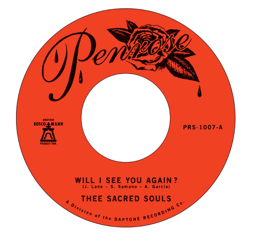 Thee Sacred Souls - "Will I See You Again" / "It's Our Love" (45 Vinyl)