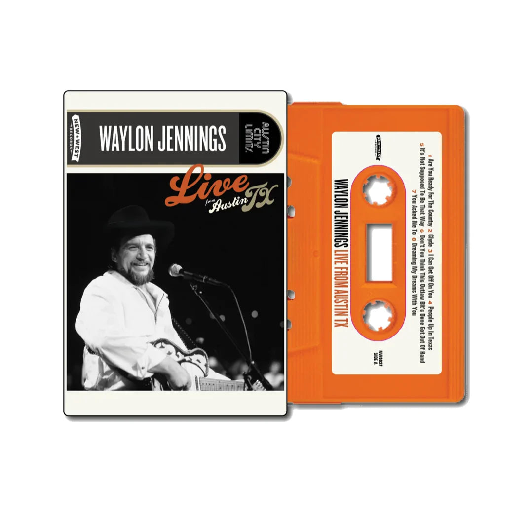 Waylon Jennings - Live From Austin, TX '84 (Cassette)