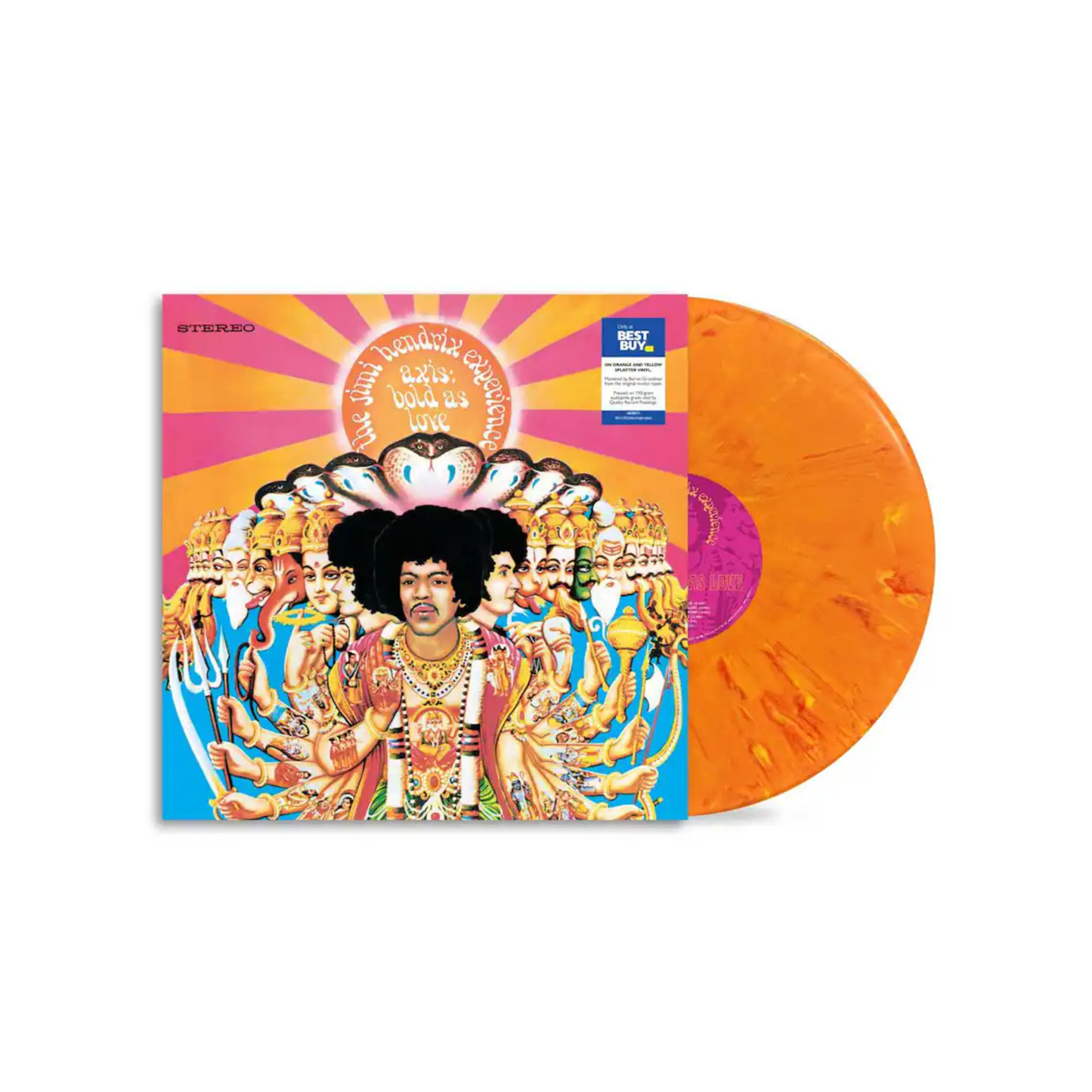Jimi Hendrix - Axis: Bold as Love [Orange and Yellow Splatter Vinyl] [Best Buy Variant]
