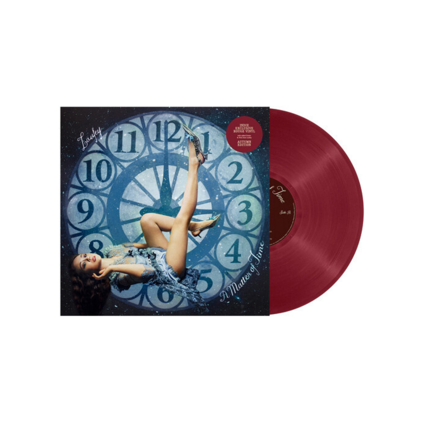 Laufey -  A Matter Of Time [Indie Exclusive Autumn Edition] (Rouge vinyl)