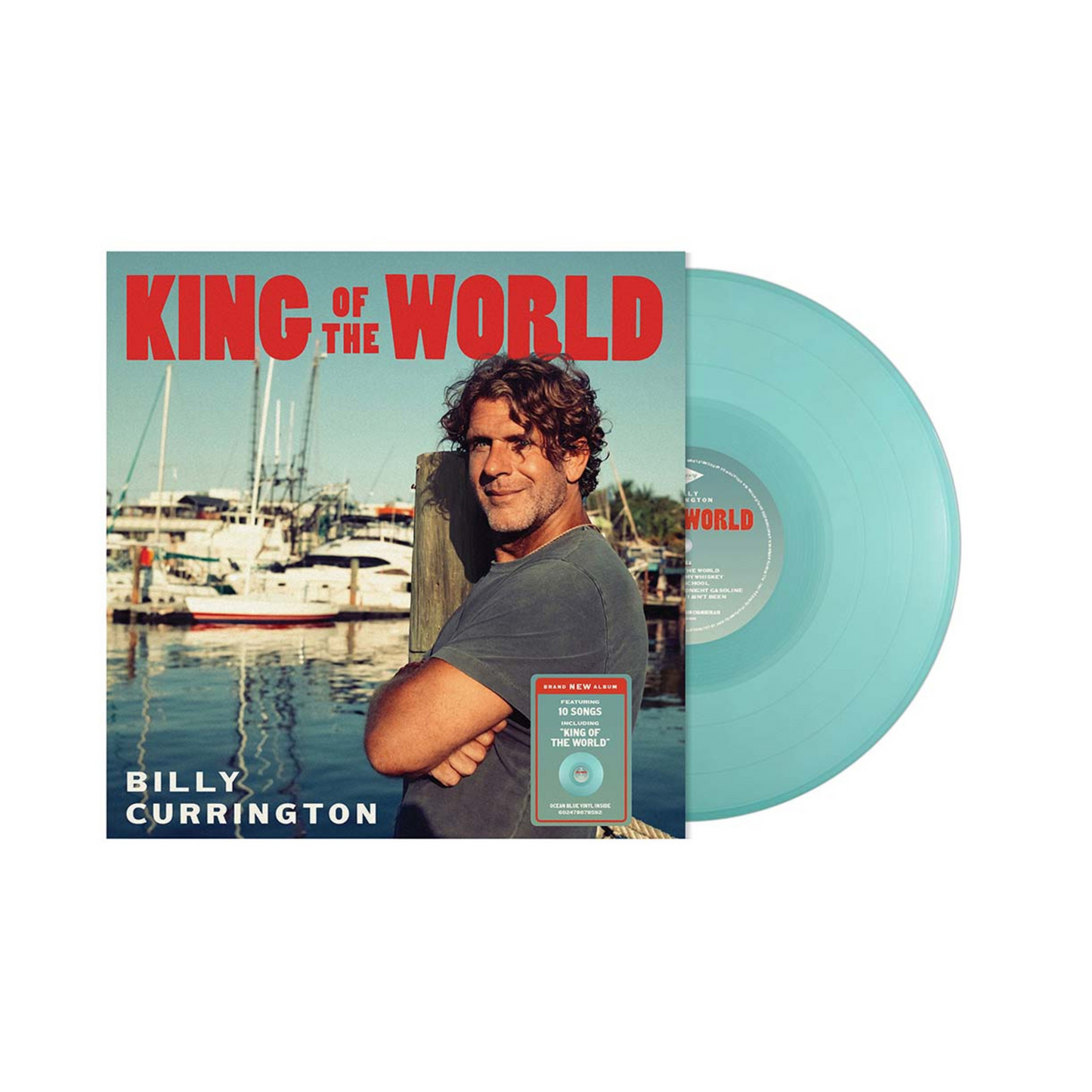Billy Currington - King Of The World (Ocean Blue Vinyl)