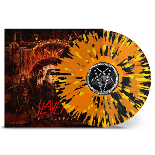 Slayer - Repentless  (Trans Orange Yellow Black Splatter Vinyl)[LP] *Pre order