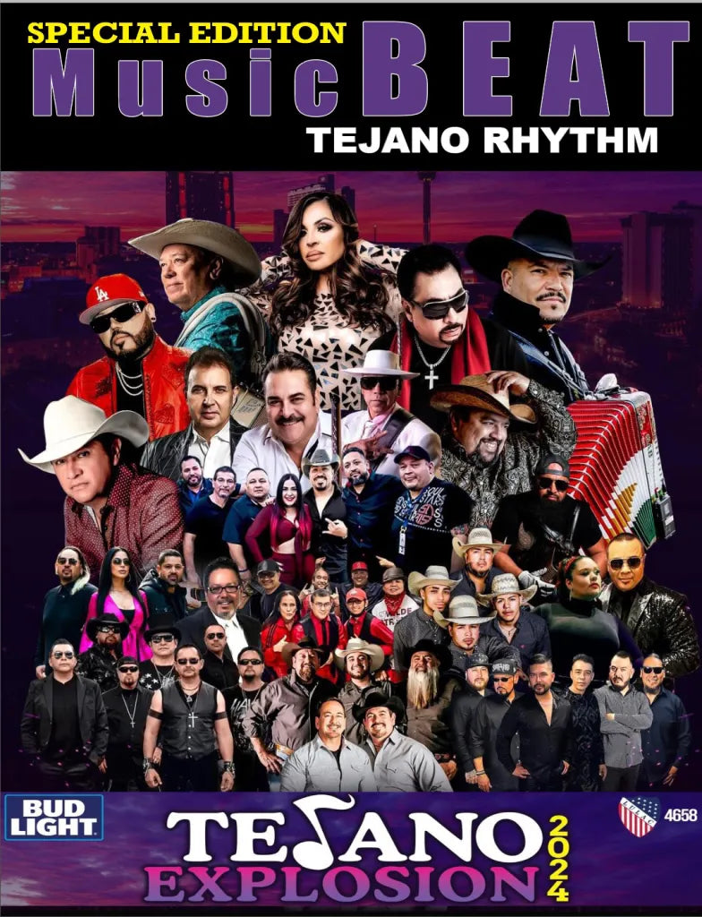 Revista Music Beat Tejano Rhythm: Edición especial Explosión Tejana