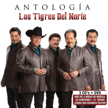 Los Tigres Del Norte - Antologia (CD/DVD)