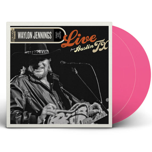 Waylon Jennings - Live From Austin, TX '89 (Vinyl) [Pink]