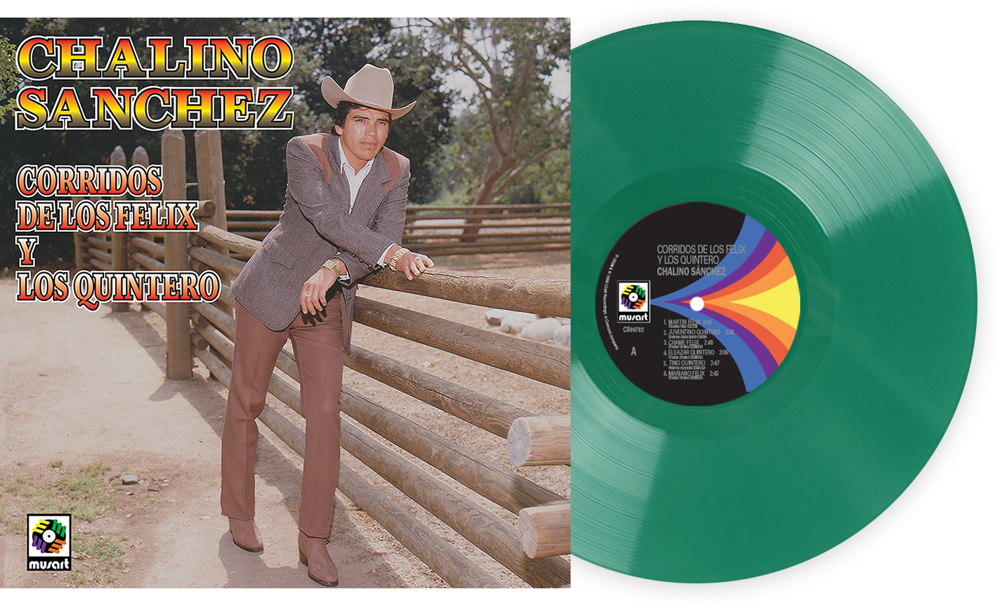 Chalino Sánchez — Corridos De Los Felix y Los Quintero | 2002 Regional Mexican Vinyl LP