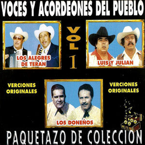 Paquetazo De Coleccion - Voces Acordeones del Pueblo - Vol 1 (CD)