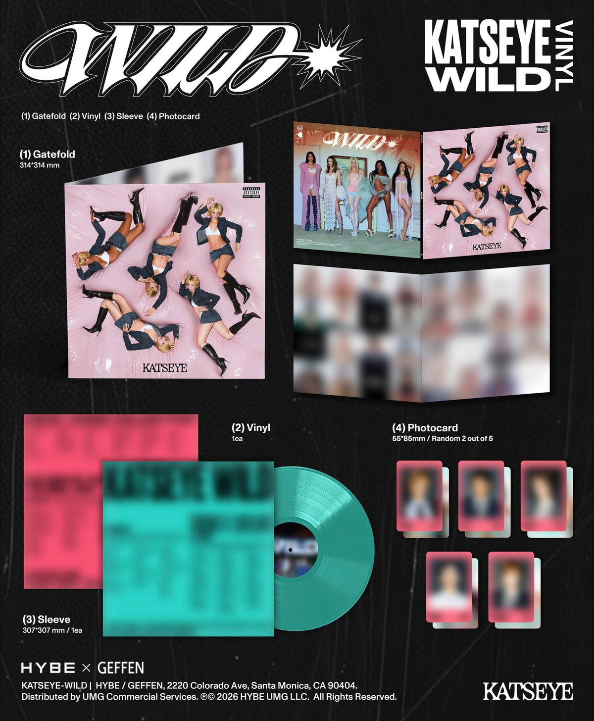 IEX: KATSEYE - Wild [Explicit Content] (Vinyl)