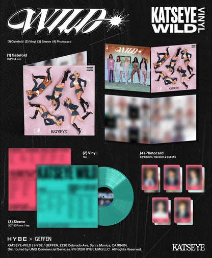 IEX: KATSEYE - Wild [Explicit Content] (Vinyl)
