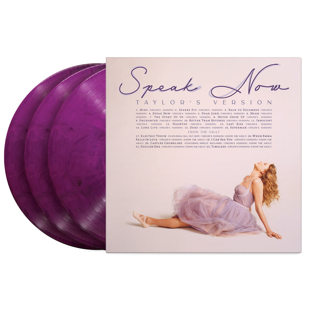 Taylor Swift - Speak Now (Taylor's Version) (Orchid Marbled 3 LP) (Vinyl)