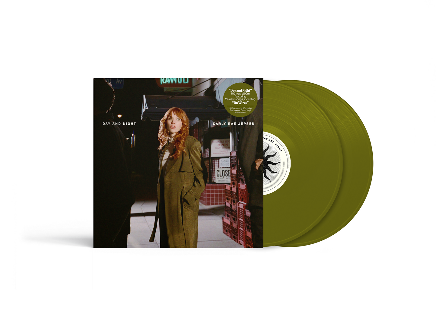 *Pre Order {9/18/26] *IEX: Carly Rae Jepsen - Silent Records/Giant Little Man (2 LP Translucent Forest Green Vinyl)