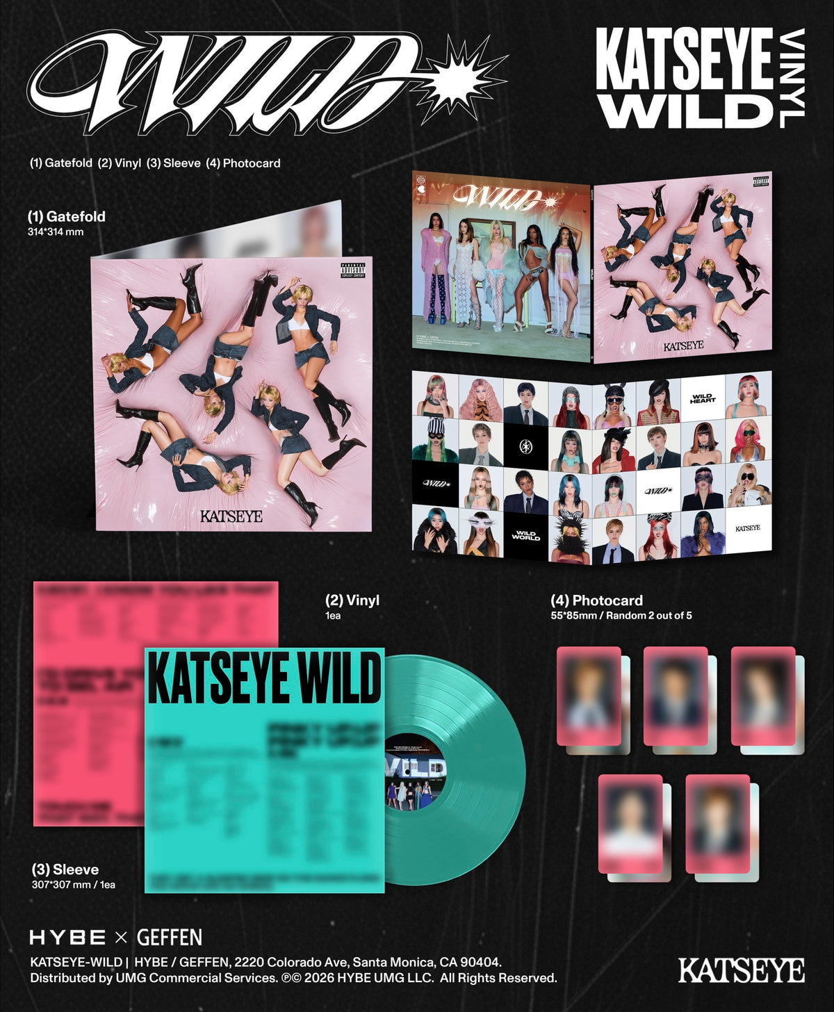 IEX: KATSEYE - Wild [Explicit Content] (Vinyl)