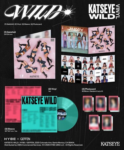 IEX: KATSEYE - Wild [Explicit Content] (Vinyl)