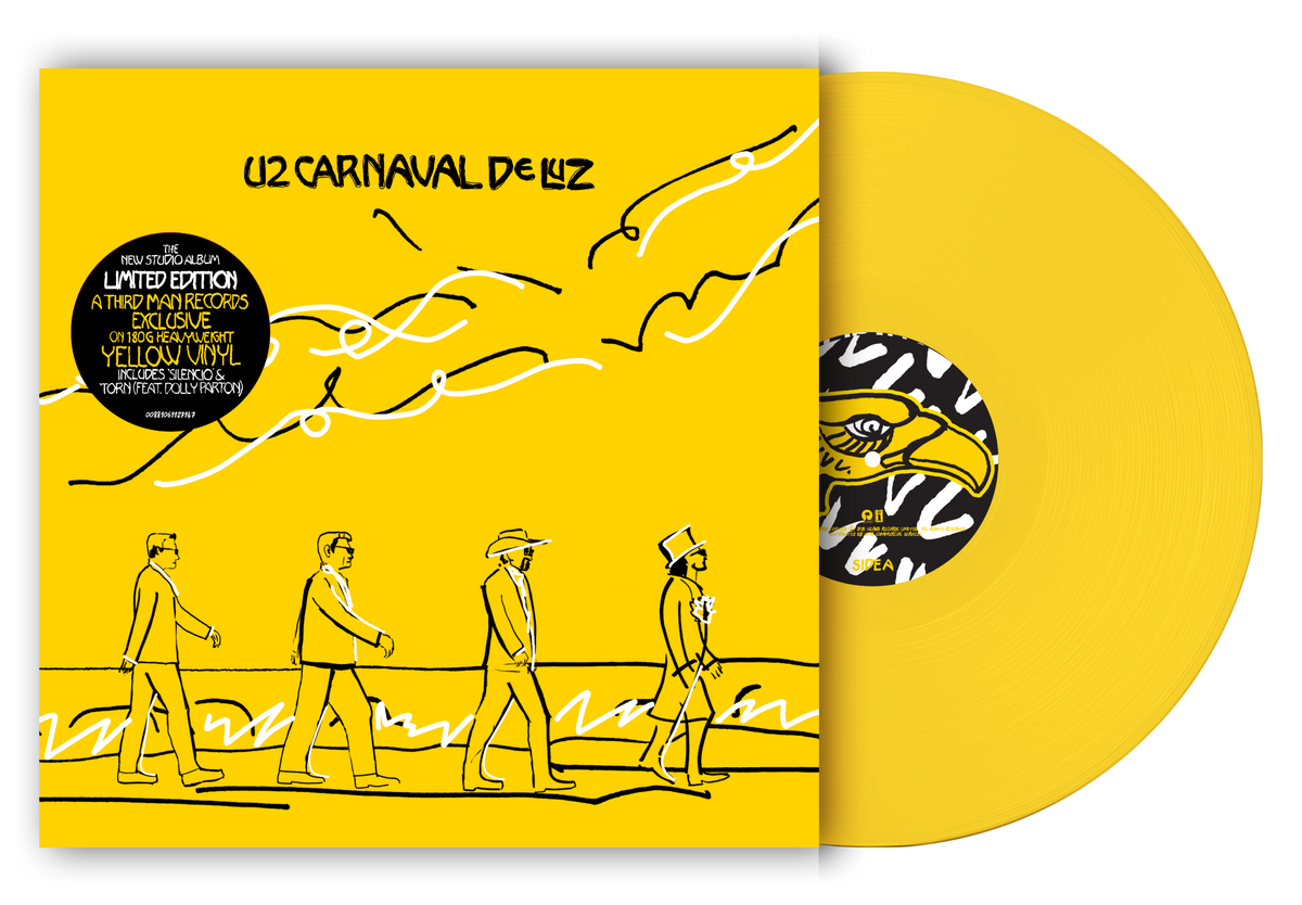 *Pre Order 11/13/26: U2 - Carnaval De Luz (180g Yellow Vinyl)