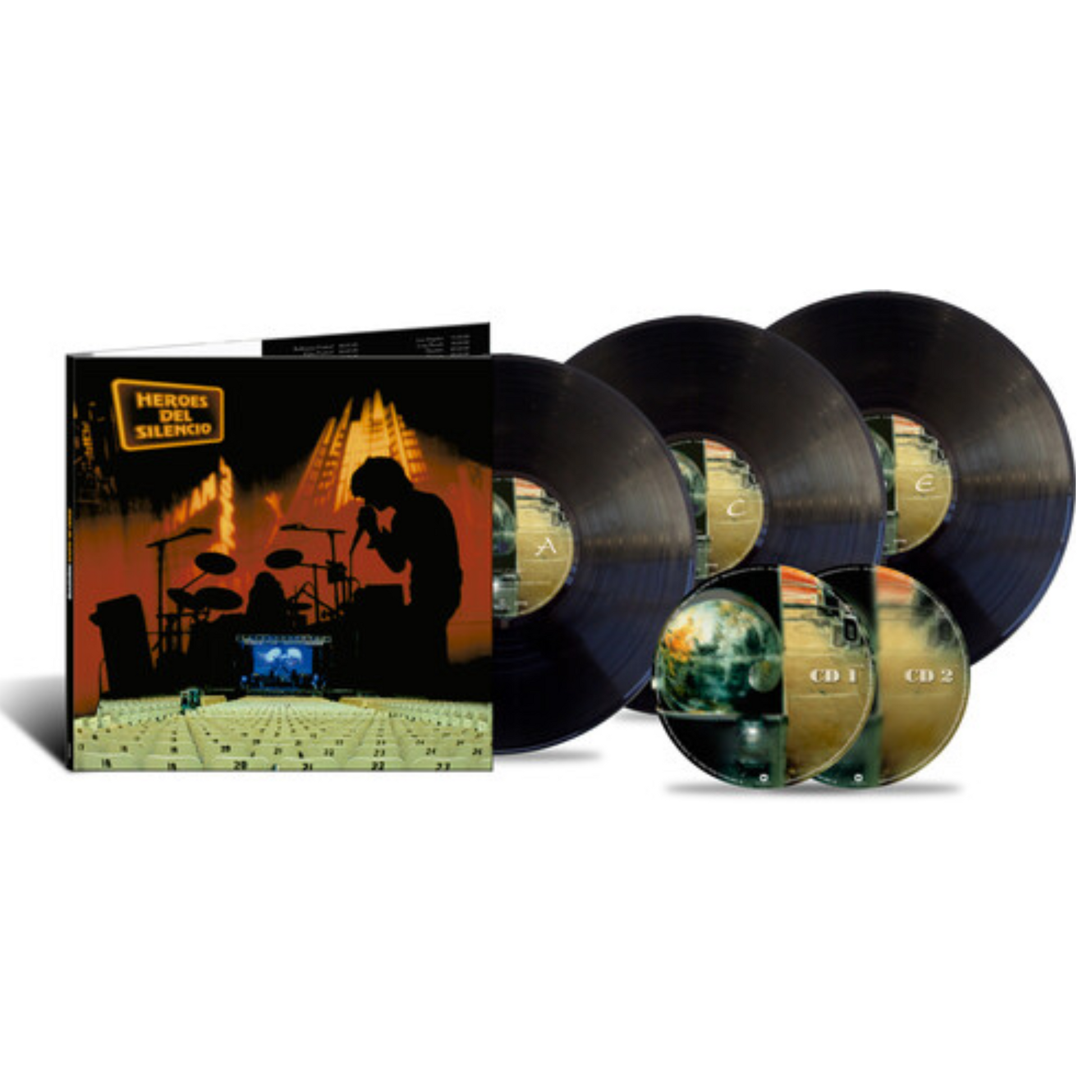 Héroes del Silencio - Parasiempre - 3LP+CD [Import] (Vinyl) – Del Bravo  Record Shop