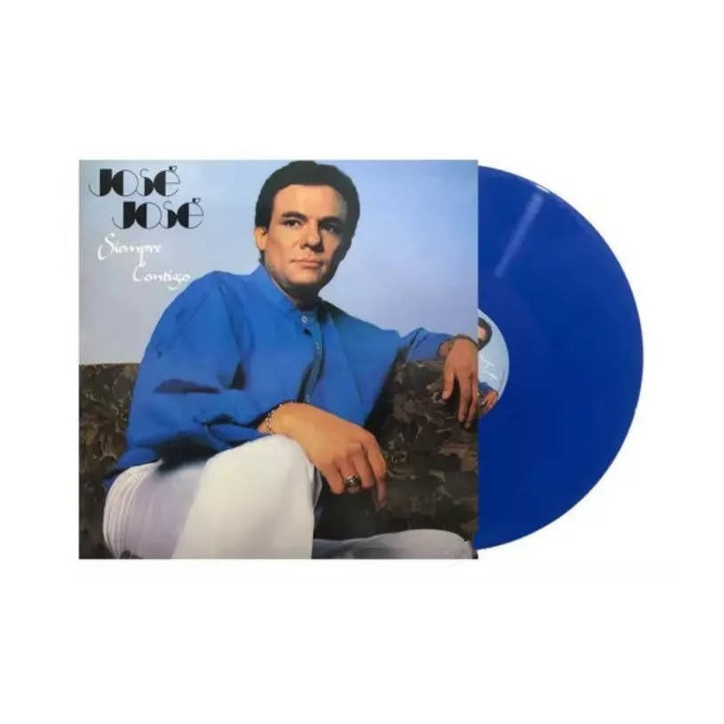 Jose Jose – Siempre Contigo [LP] [Color Azul] (Vinyl)