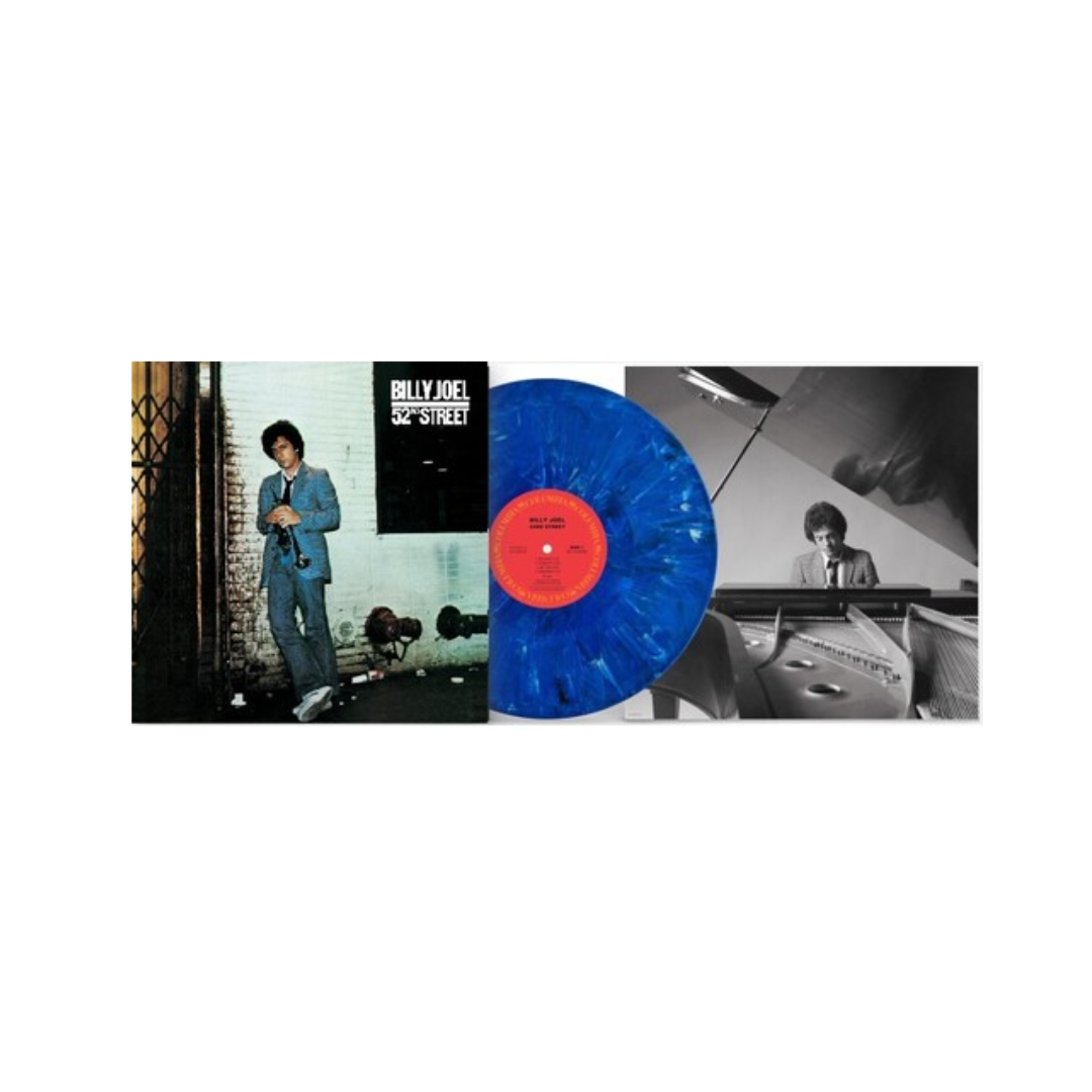 Billy Joel -  52nd Street (Blue Swirl Vinyl with 12"x12" Photo Insert)