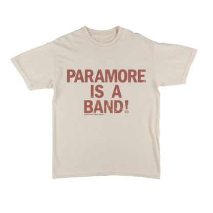T-Shirt + Poster Bundle - Paramore Is A Band [RSD 4/20/24]