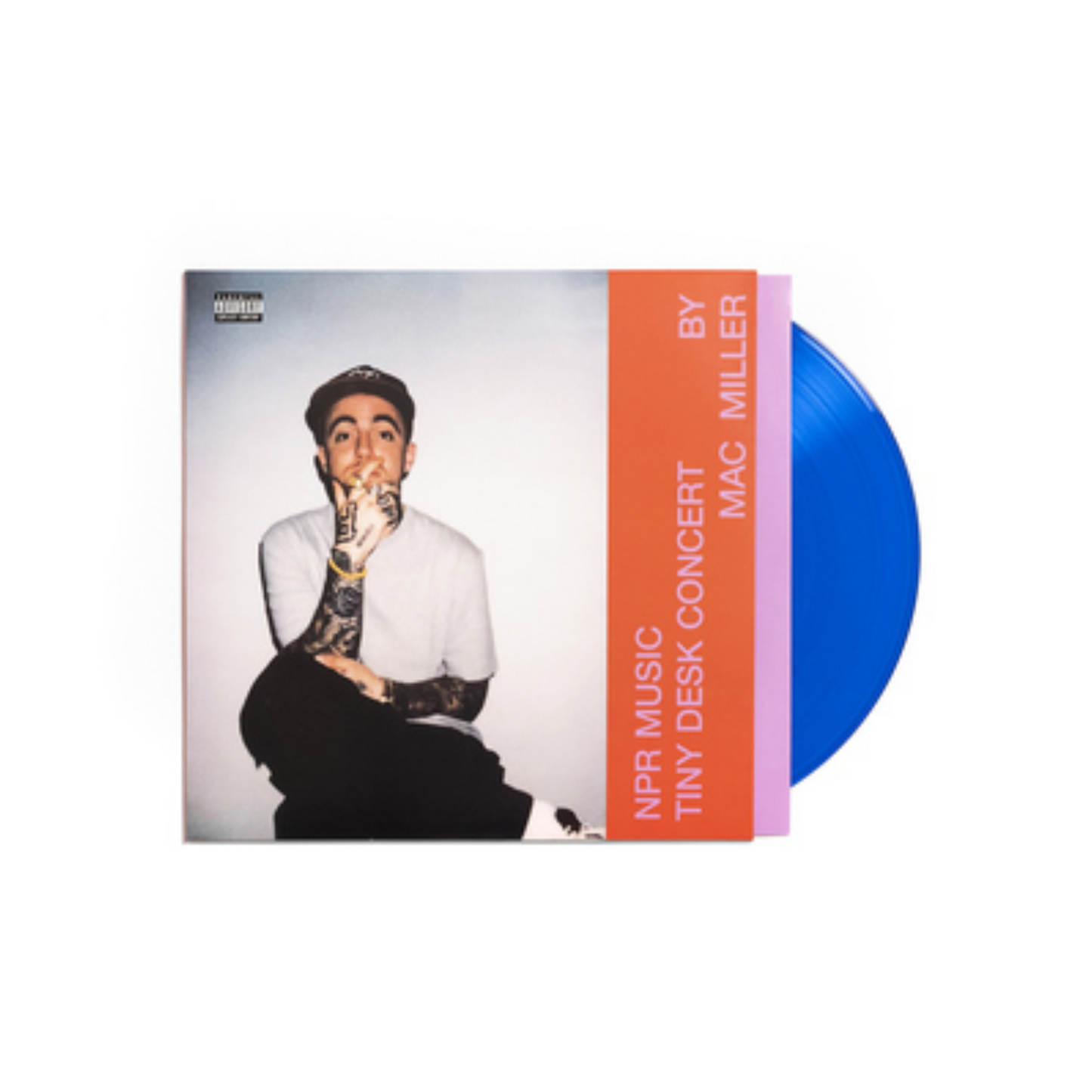 Mac Miller NPR Music Tiny Desk Concert (Translucent Blue B Side Ecthing) (Vinyl)