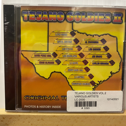 Tejano Goldies Vol. II - Various Artists (CD)