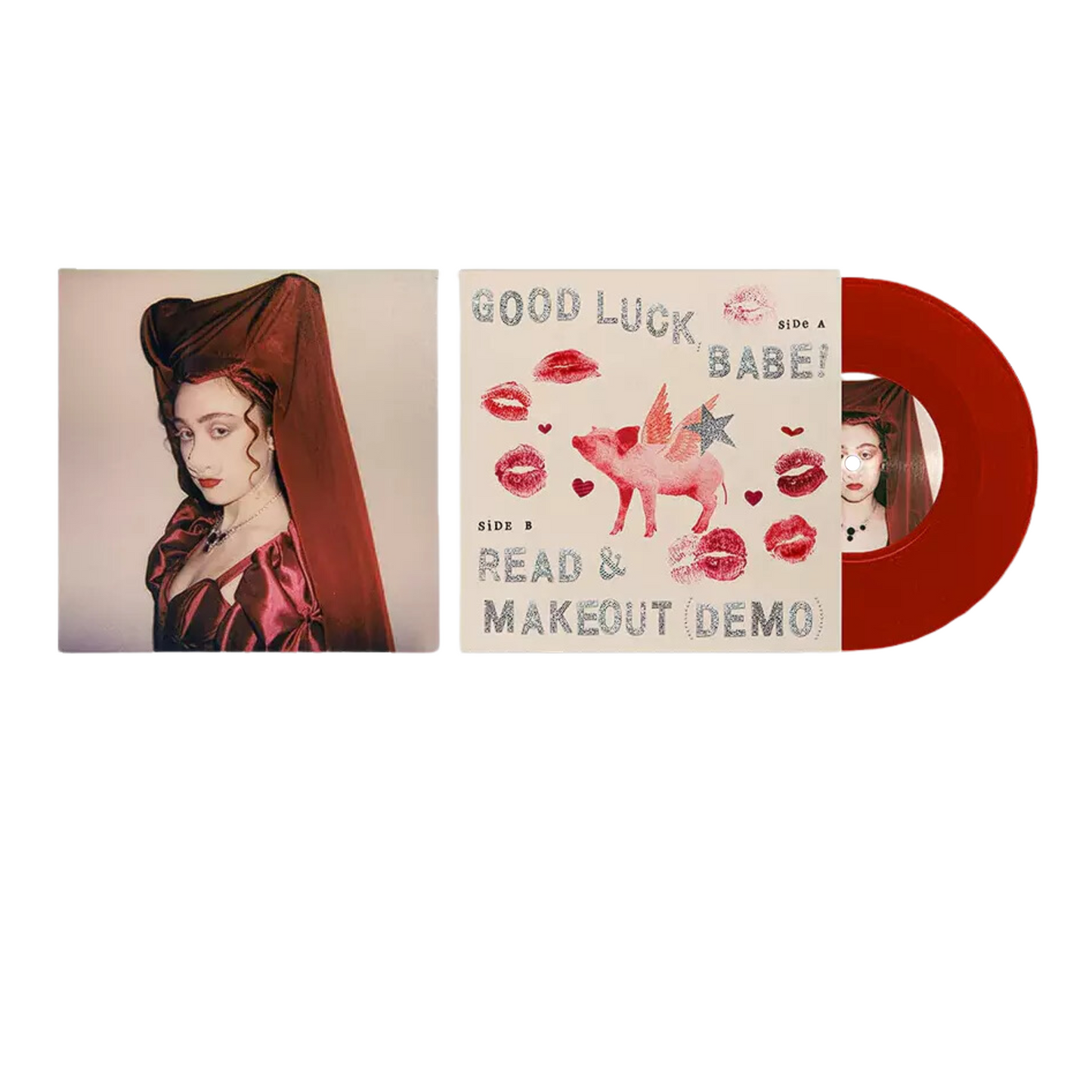 Chappell Roan -  Good Luck Babe (Red Vinyl) [7" Record LP] [Import]