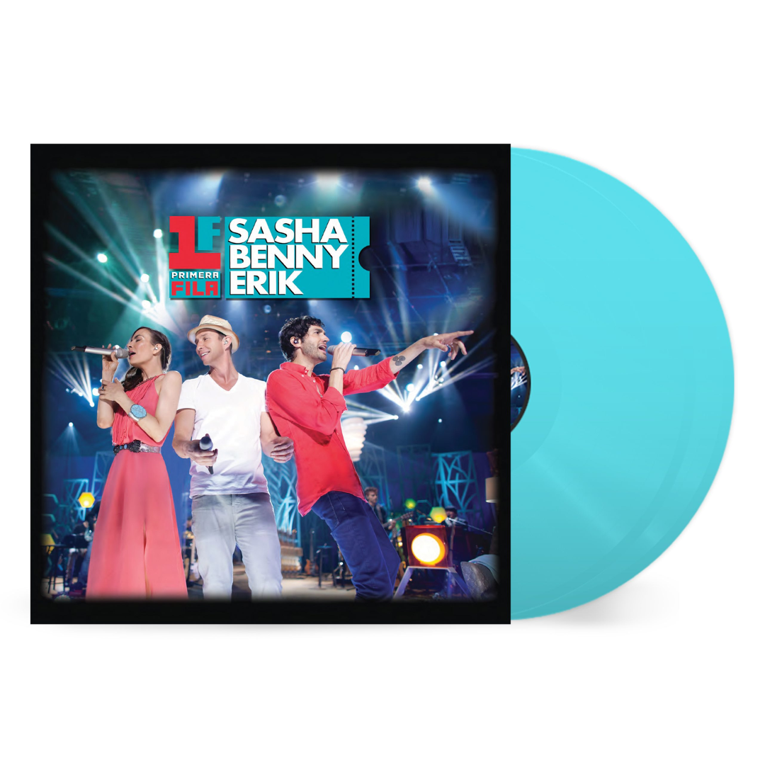 Sasha, Benny y Erik – Primera Fila (Vinilo Azul) [2LP + DVD]