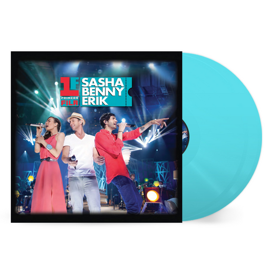 Sasha, Benny y Erik – Primera Fila (Blue Vinyl) [2LP + DVD]