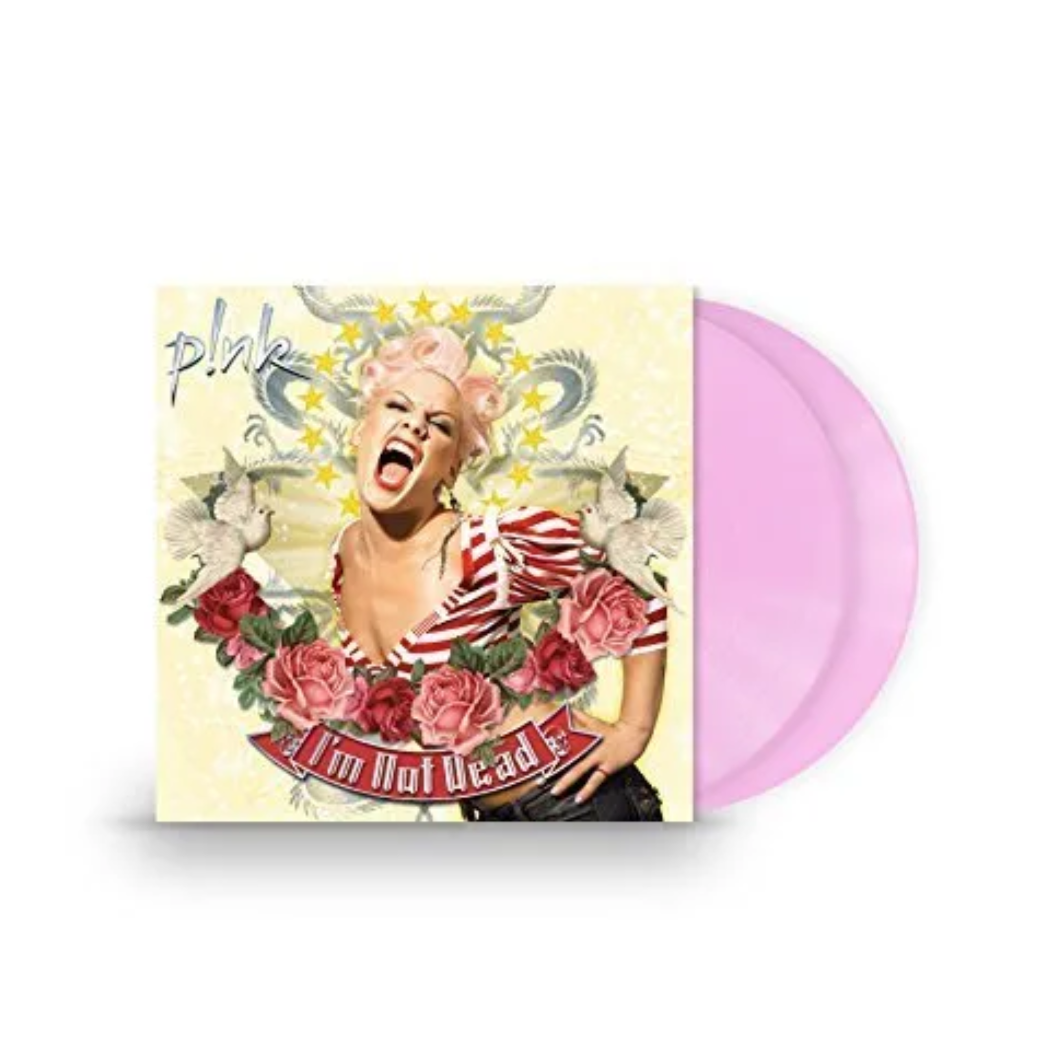 Pink - Im Not Dead (Pink Vinyl) – Del Bravo Record Shop