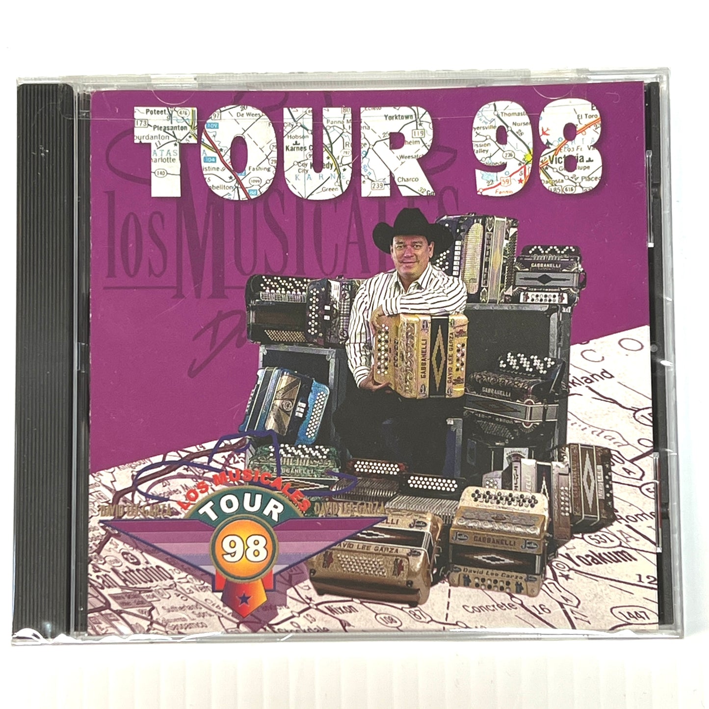 David Lee Garza Y Los Musicales - Tour 98 *1998 Collectors Sealed (CD)