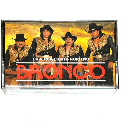 Bronco - Cien Por Ciento Norteño (Cassette)