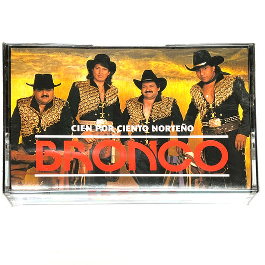 Bronco - Cien Por Ciento Norteño (Cassette)
