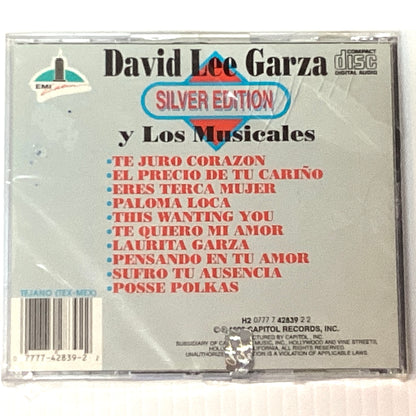 David Lee Garza Y Los Musicales - Silver Edition *1993 Collectors Sealed (CD)