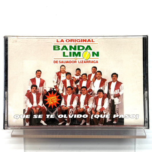 La Original Banda Limon De Salvador Lizarraga - Que Se Te Olvido (Que Paso) (Cassette)