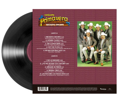 Conjunto Primavera - Necesito Decirte (Vinyl)