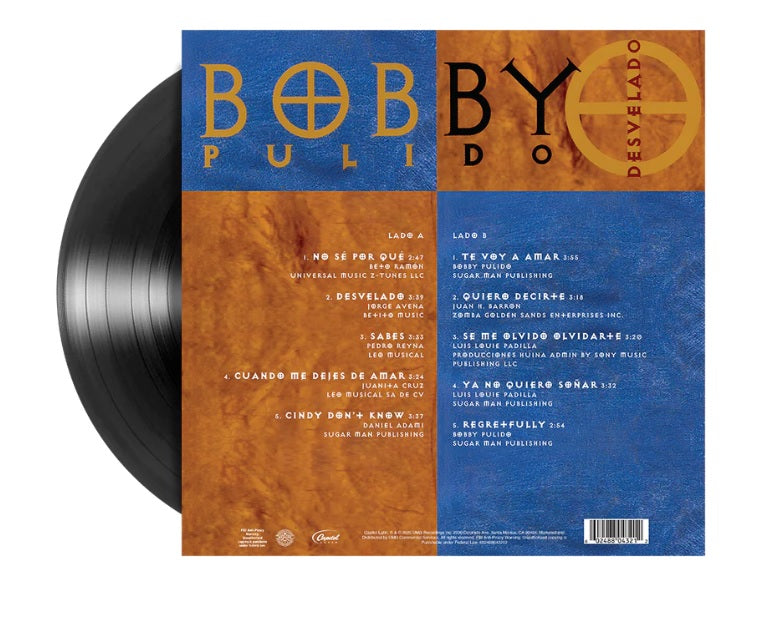 Bobby Pulido - Desvelado (Vinyl)
