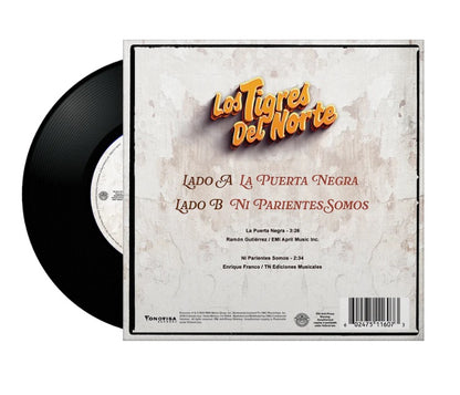 Los Tigres Del Norte - La Puerta Negra 7" Single (Vinyl)