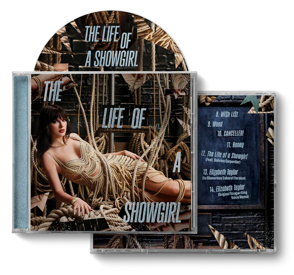Taylor Swift - The Life of a Showgirl SO GLAMOROUS CABARET VERSION - CD