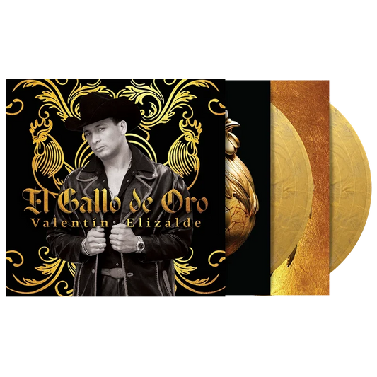 Valentin Elizalde- El Gallo de Oro (2LP) (Gold Vinyl)