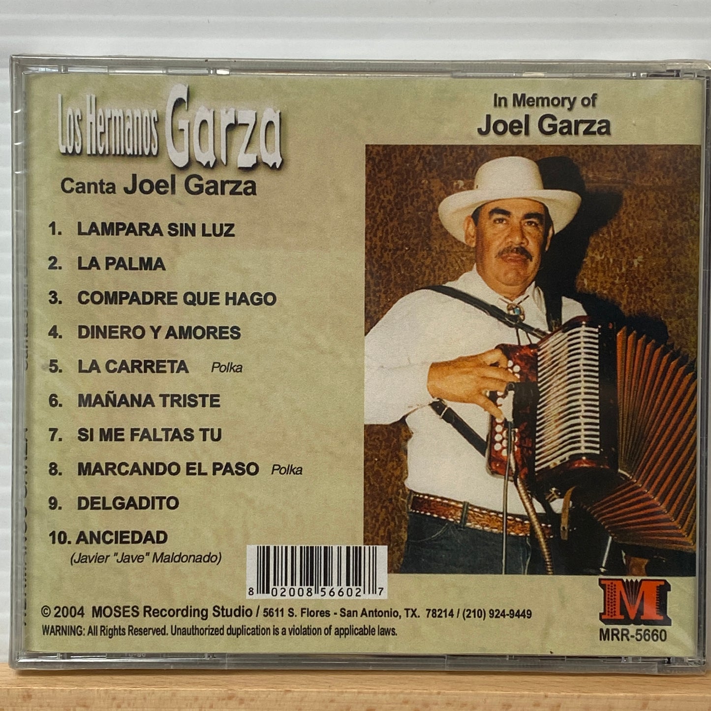 Los Hermanos Garza (CD)