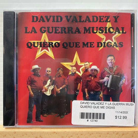 David Valadez y La Guerra Musical (CD)