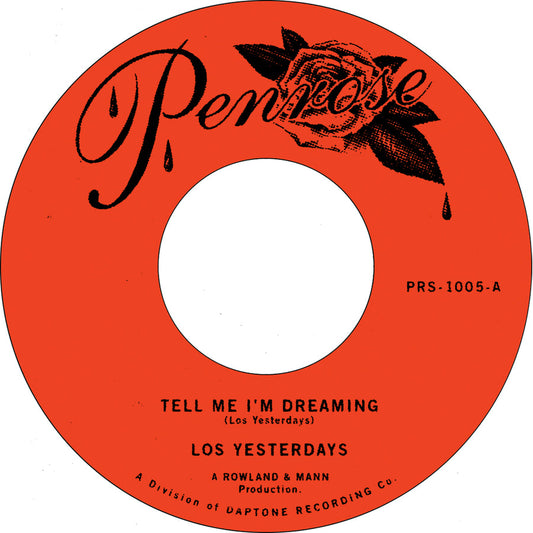 Los Yesterday's - "Tell Me I'm Dreaming" / "Time" (45 Vinyl)