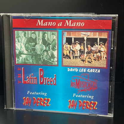 *Open: David Lee Garza Y Los Musicales & The Latin Breed - Mano A Mano *1994 (CD)