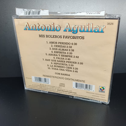 *Opened: Antonio Aguilar - Mis Boleros Favoritos Con banda (CD)