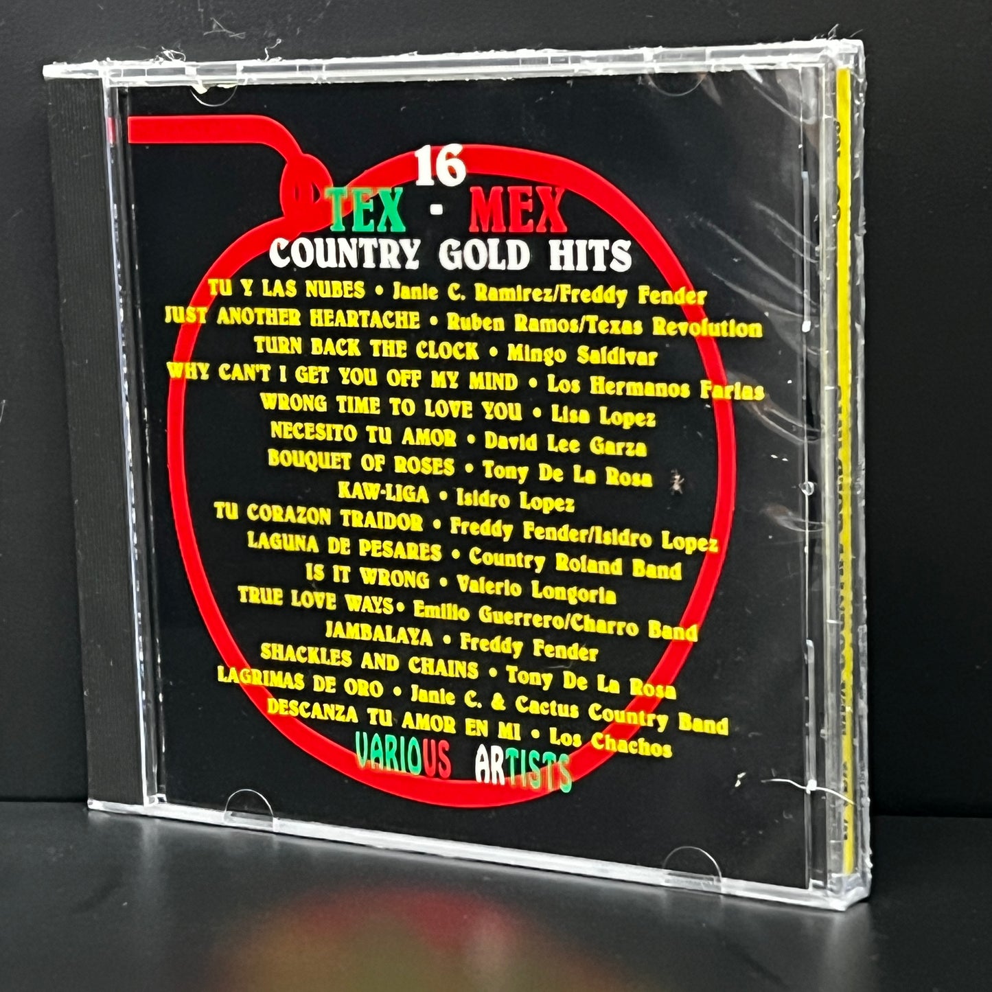 16 Tex-Mex Country Gold Hits - Various Artists (CD)