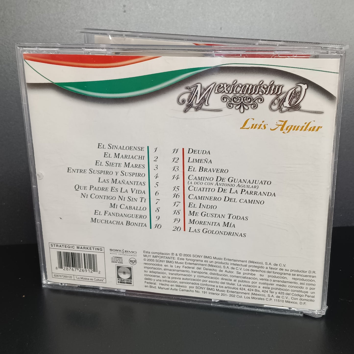 *Opened: Luis Aguilar - Mexicanisimo 20 Grandes Exitos Rancheros (CD)